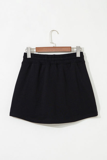 Black Casual Skort RTS