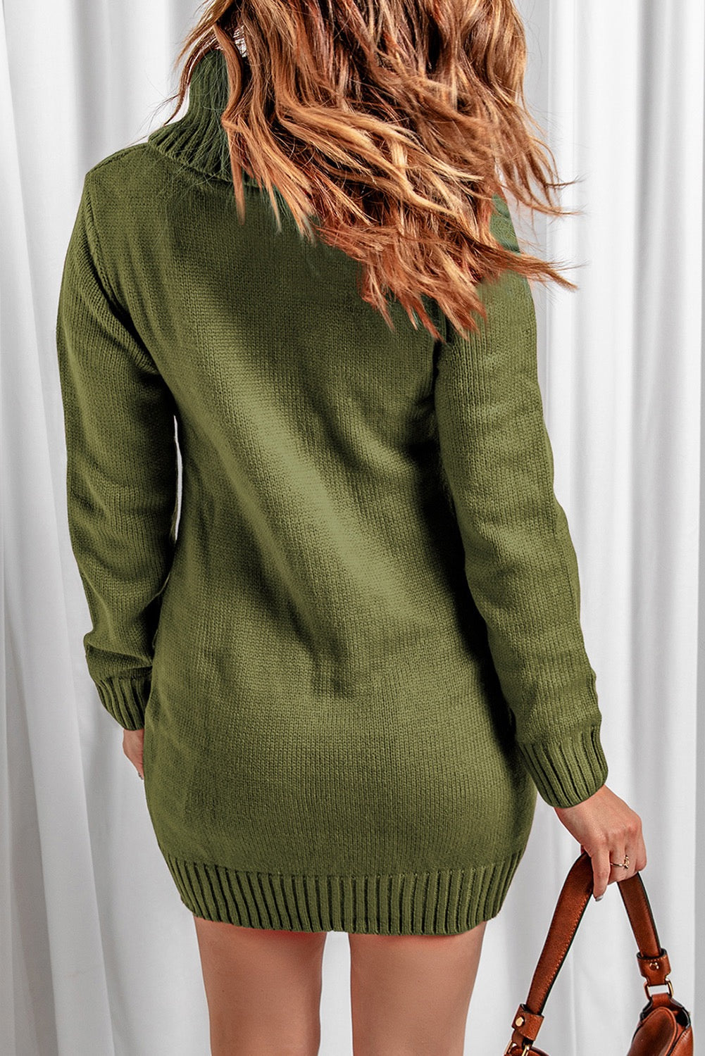 Green Sweater Dress LT