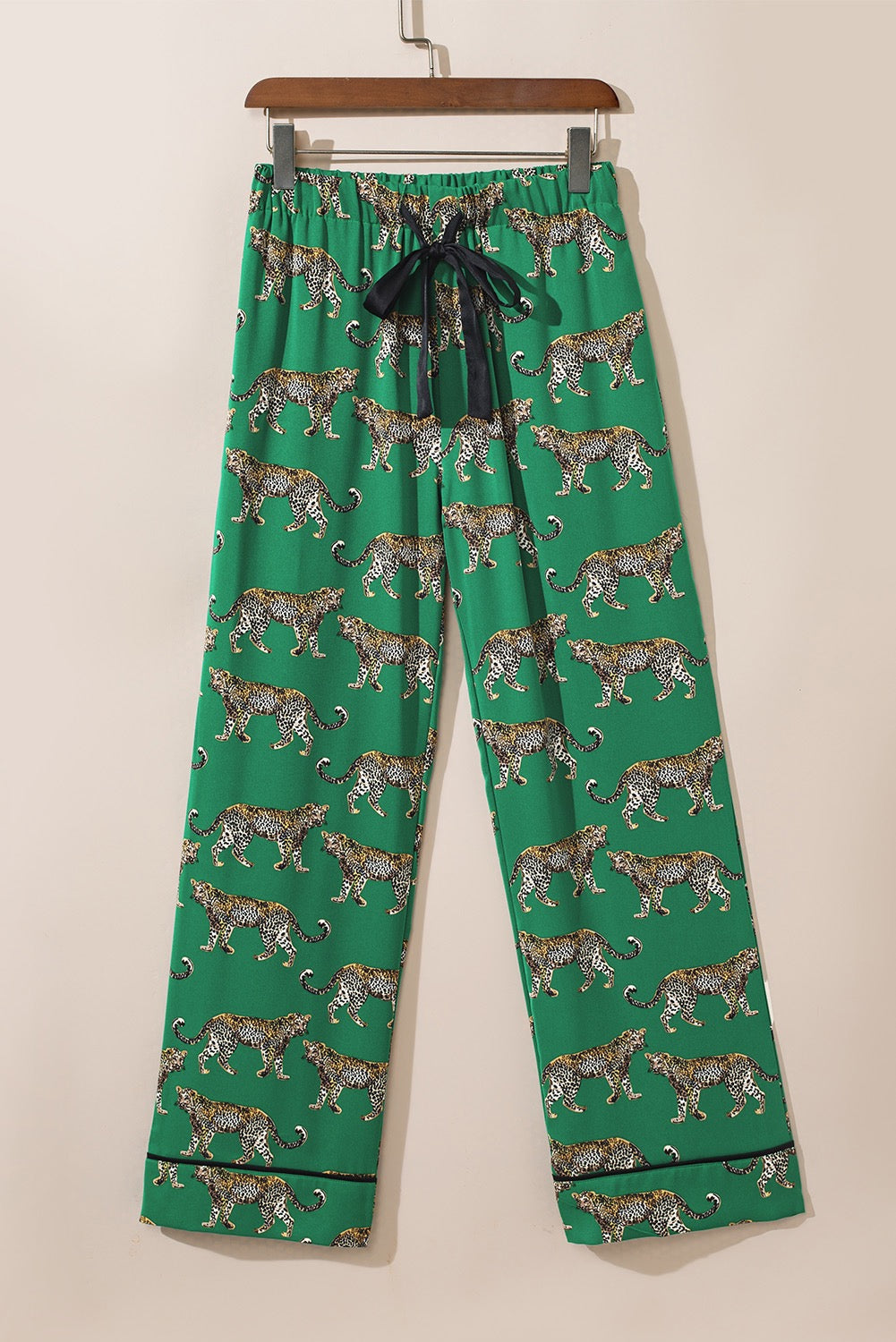 Green Cheetah Pajamas LT