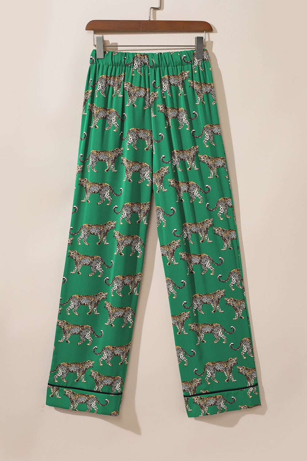 Green Cheetah Pajamas LT