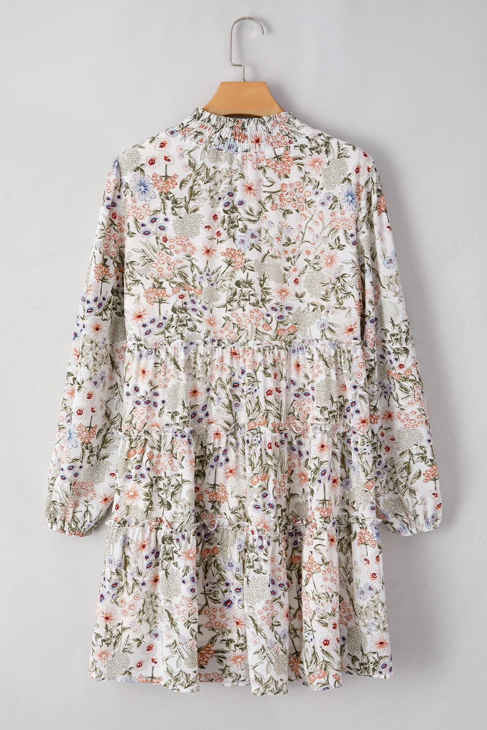 White Floral Dress LT