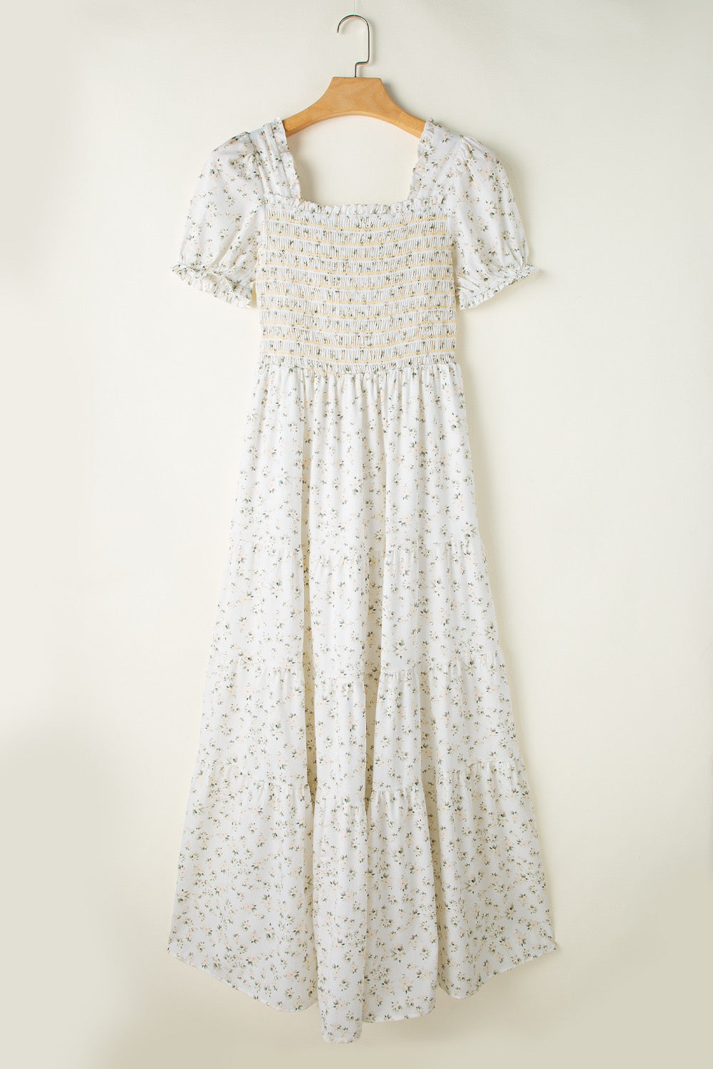 White Floral Maxi Dress LT