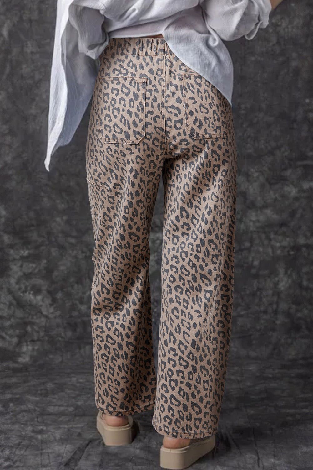 Leopard Print Jeans LT