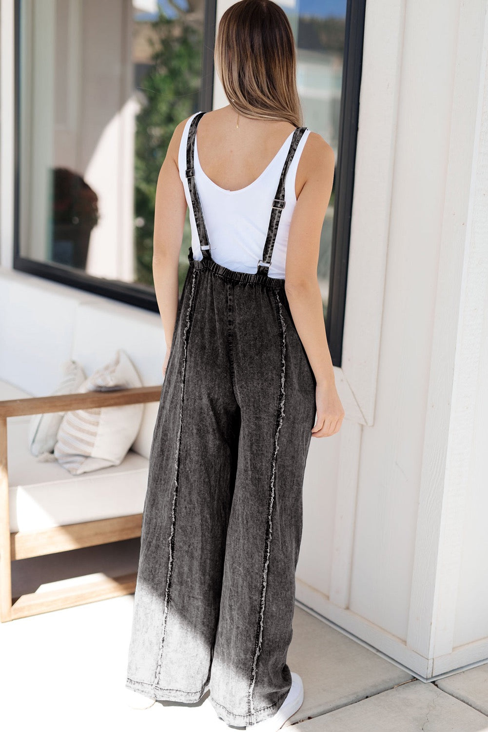 Dark Grey Overalls LT