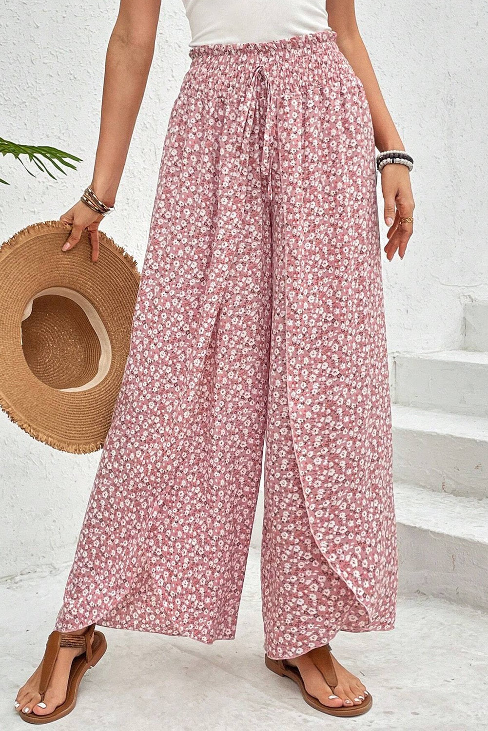 Pink Floral Pants LT