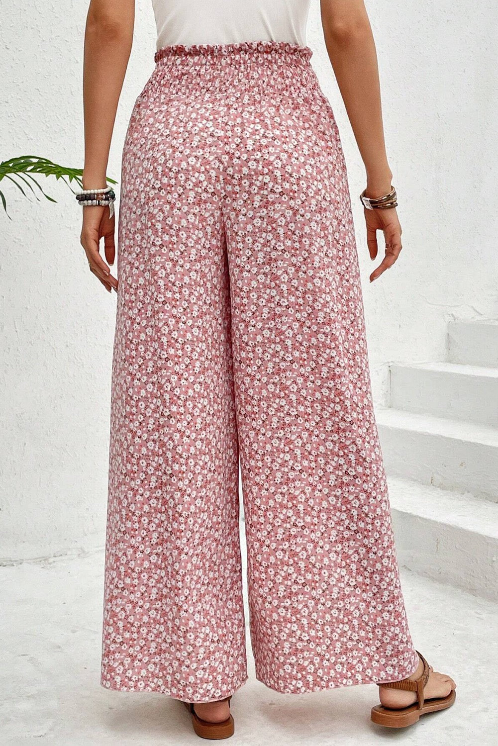 Pink Floral Pants LT