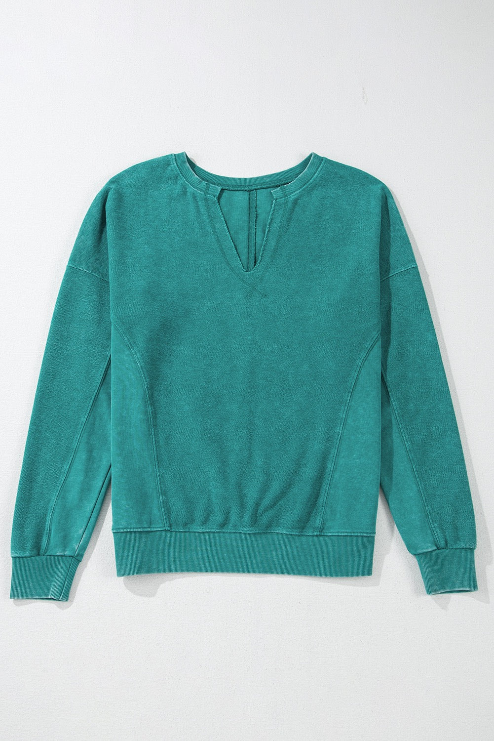 Teal Pullover January.