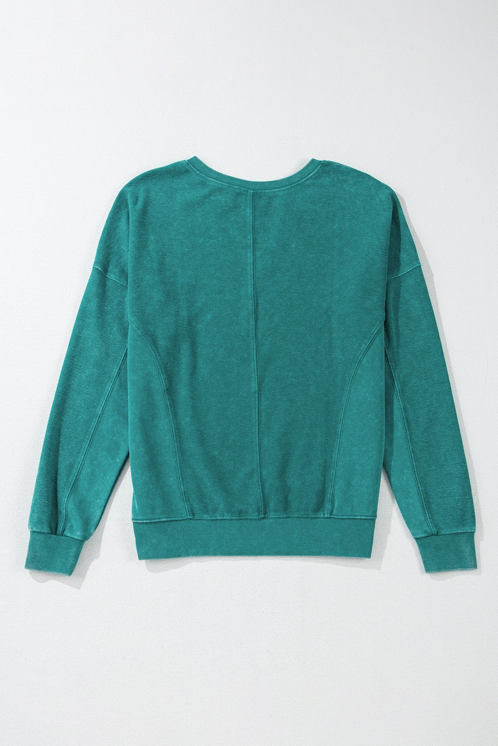 Teal Pullover January.