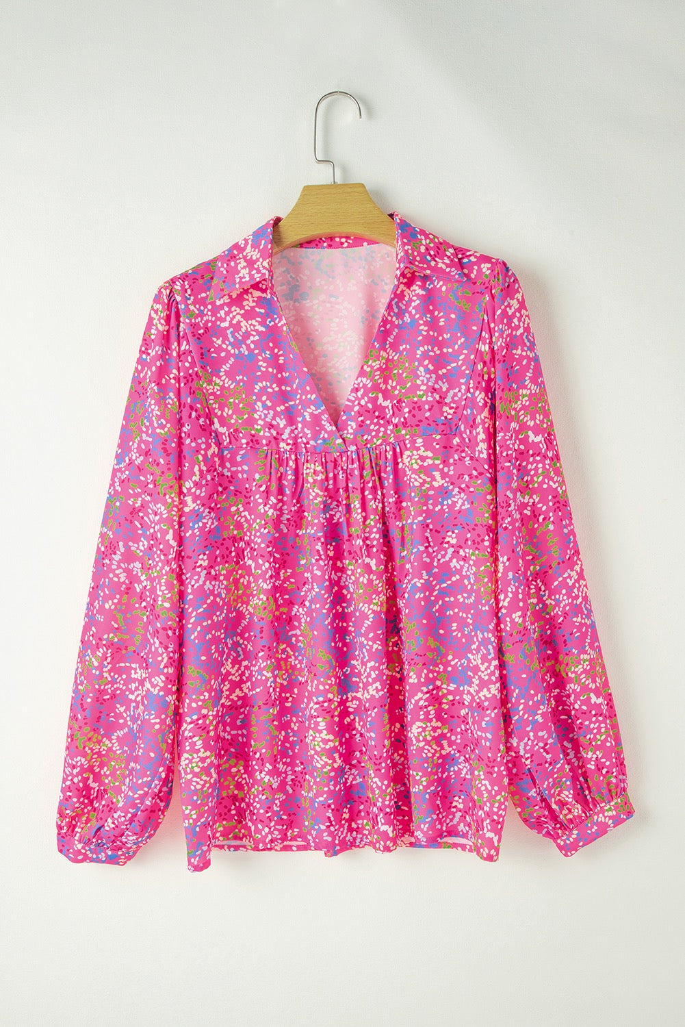 Pink Confetti Blouse January.