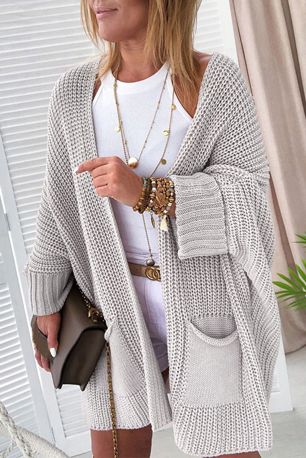 Chunky Knit Cardigan RTS