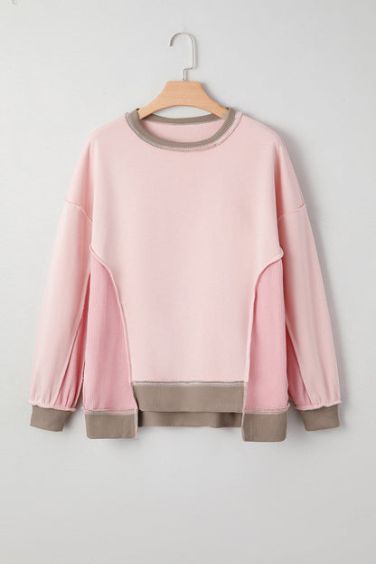 Colorblock Oversized Sweatshirt *THREE COLORS* FB
