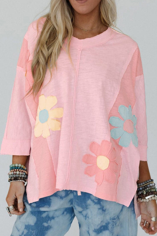 Flower Patch Oversized Top RTS