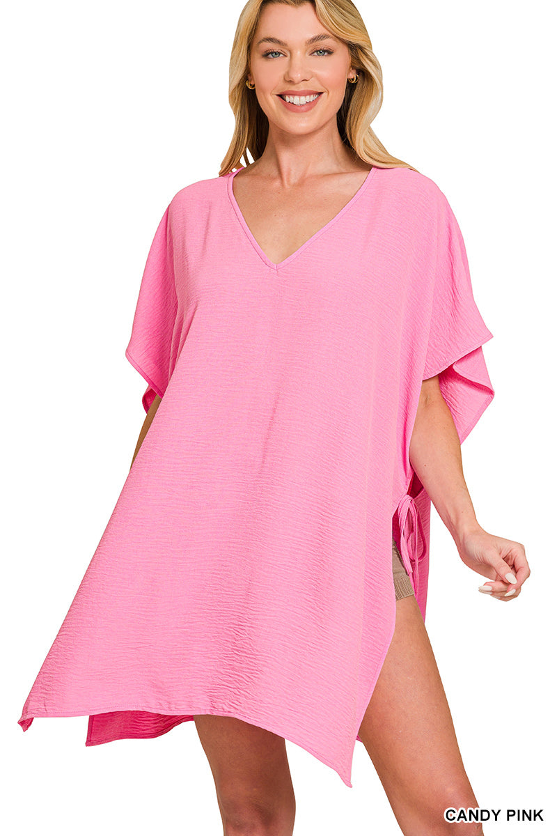 Woven Swim Cover Up Zenana New RTS