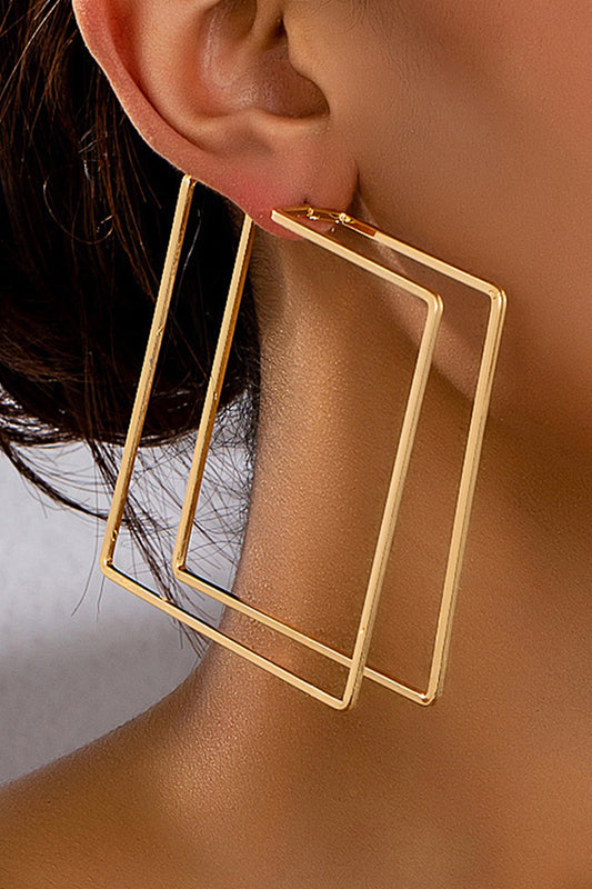 Square Hoop Earrings FB