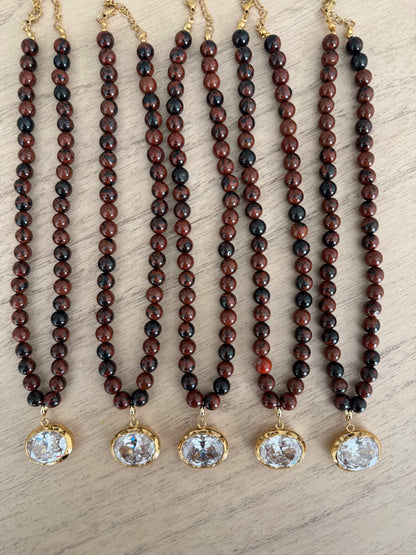 THE BROWN PARKER NECKLACE