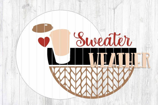 Sweater Weather Hanger DIY