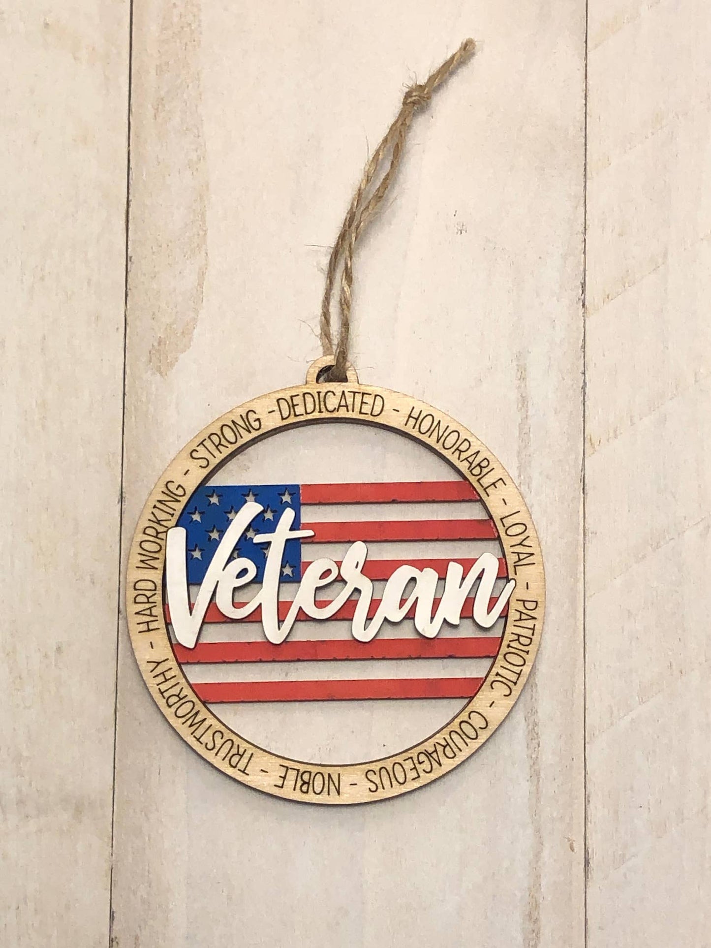Veteran Ornament-Military