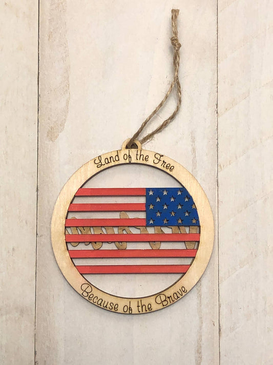 Veteran Ornament-Military