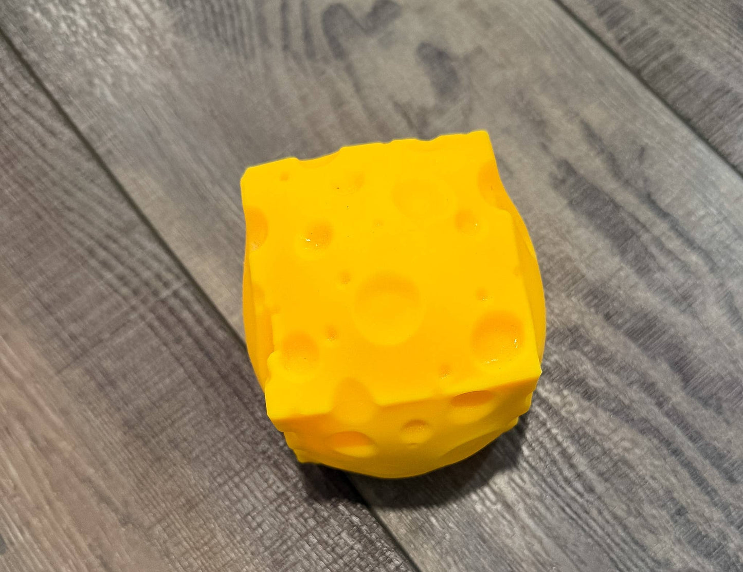 Squishy Squish Cheese Block Cube of Cheddar