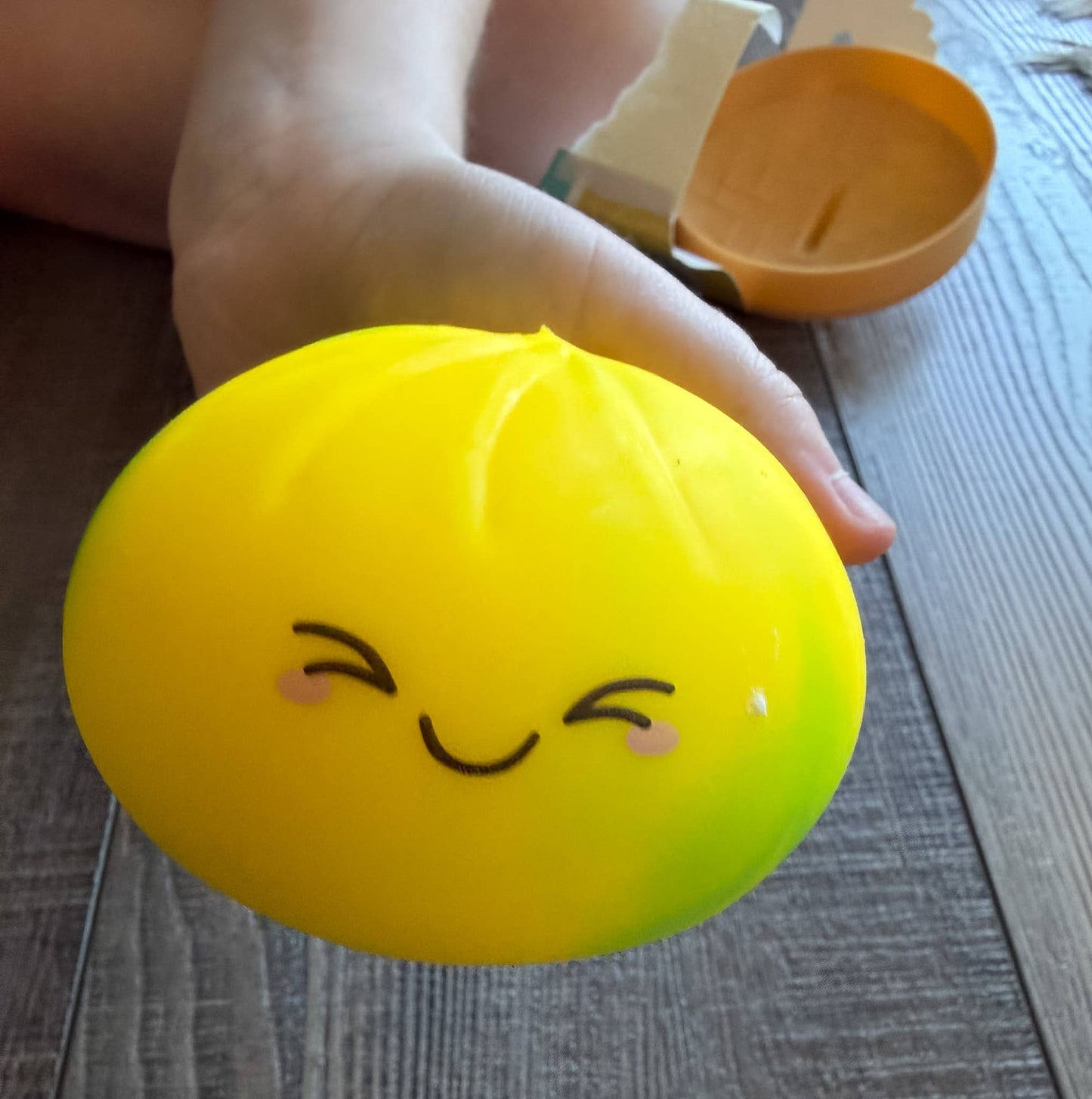 Mystery Squishy Neon Dumpling Stress Relief Toy