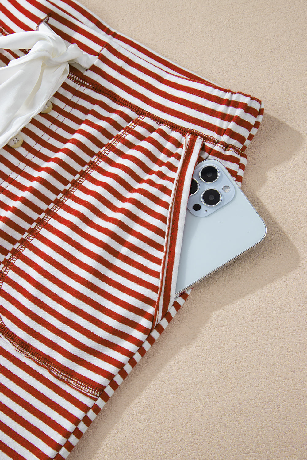 Red Stripe Lounge Set FB