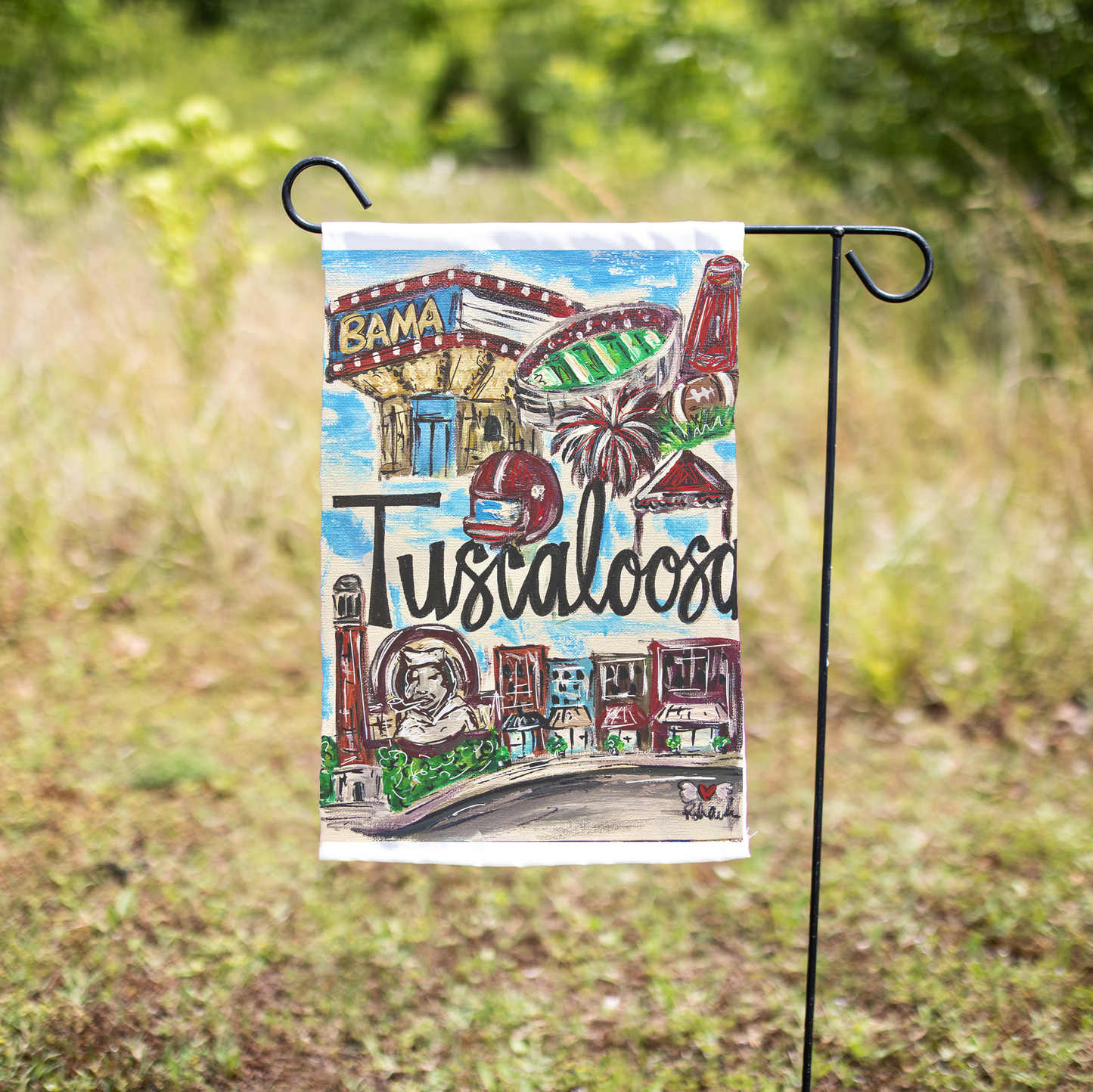 Spirit Town Tuscaloosa Garden Flag