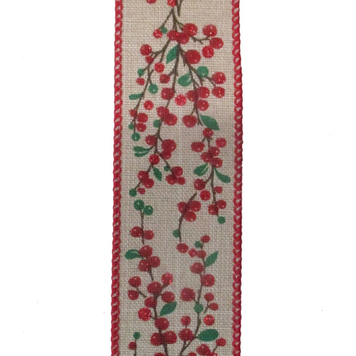 Woodland Sparkle Berry Ribbon