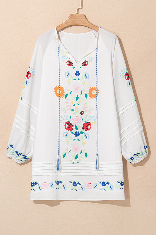 Floral Tassel Mini Dress November.