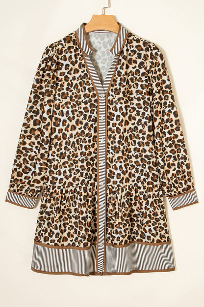 Leopard Striped Mini Dress November.