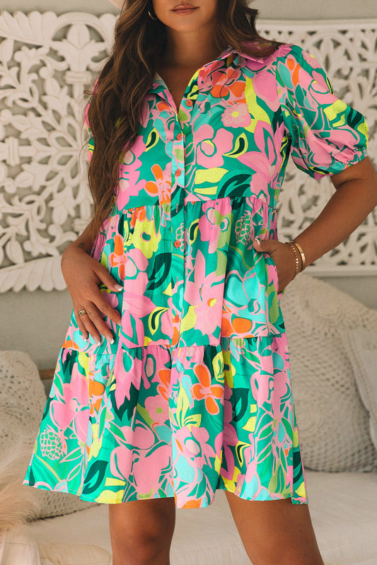 Floral Babydoll Dress RTS