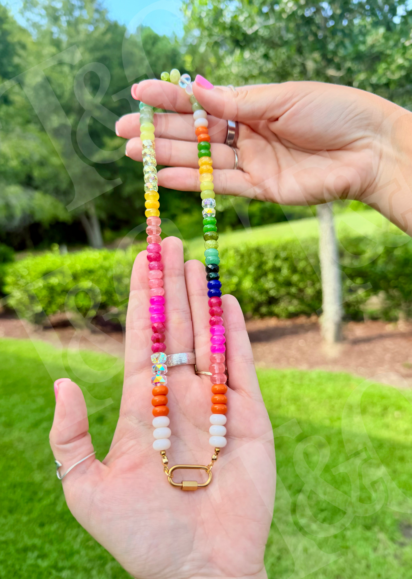 Rainbow Trendy Necklace